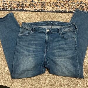 Old Navy high rise straight jeans